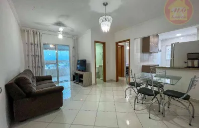 Apartamento com 1 quarto à venda, 53 m² por r$ 365.000 - aviação - praia grande/sp