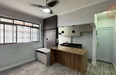 Apartamento com 2 quartos à venda, 52 m² por r$ 250.000 - boqueirão - praia grande/sp