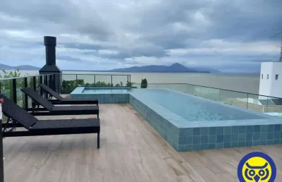 Studio à venda com 37m2, sacada - 1 vaga - bairro coqueiros / fpolis - sc