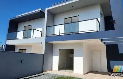 Casa com 3 dormitórios à venda, 115 m²  praia de ubatuba - são francisco do sul/