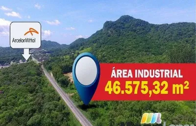 Área à venda, 46575 m² por r$ 1.500.000,00 - rocio grande - são francisco do sul/sc
