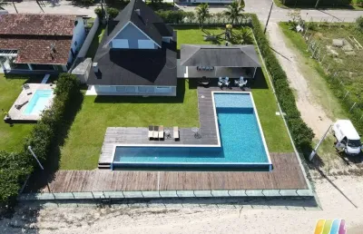 Casa com 4 dormitórios à venda, 211 m² por r$ 17.000.000,00 - capri - são francisco do sul/sc