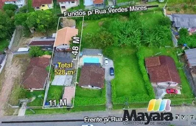 Terreno à venda, 528 m² por r$ 300.000 - rocio pequeno - são francisco do sul/sc