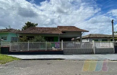 Casa com 3 dormitórios à venda, 140 m² por r$ 450.000,00 - paulas - são francisco do sul/sc