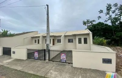 Casa para locação região central, barro reta, são francisco do sul,sc