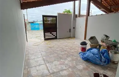 Casa para venda em mongaguá, florida mirim, 2 dormitórios, 1 suíte, 2 banheiros, 2 vagas