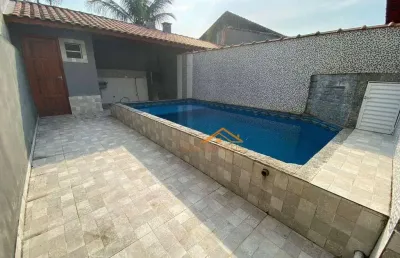 Casa com 2 dormitórios à venda, 69 m² por r$ 320.000 - mongaguá/sp