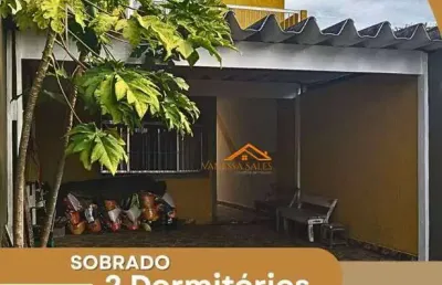 Sobrado com 2 dormitórios à venda por r$ 305.000 - itaóca - mongaguá/sp