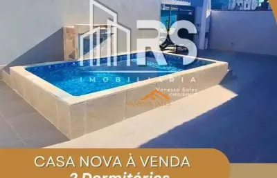 Casa com 2 dormitórios à venda, 89 m² por r$ 349.900,00 - jardim santana - mongaguá/sp