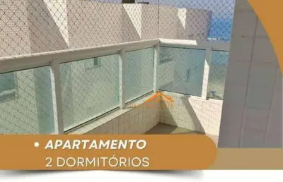Apartamento com 2 dormitórios à venda, 70 m² por r$ 371.000 - balneário santa eugênia - mongaguá/sp