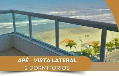 Apartamento com 2 dormitórios à venda, 70 m² por r$ 420.000 - balneário santa eugênia - mongaguá/sp