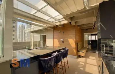 Cobertura com 4 quartos à venda na avenida macuco, 250, moema, são paulo, 250 m2 por r$ 5.400.000
