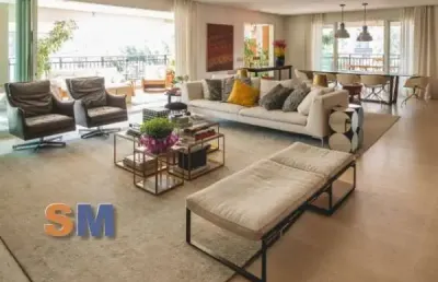 Apartamento com 4 quartos à venda na rua coronel artur de paula ferreira, 132, vila nova conceição, são paulo, 360 m2 por r$ 13.500.000