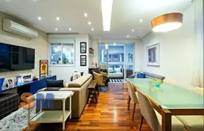 Apartamento com 3 quartos à venda na rua araguari, 500, vila uberabinha, são paulo, 124 m2 por r$ 2.500.000