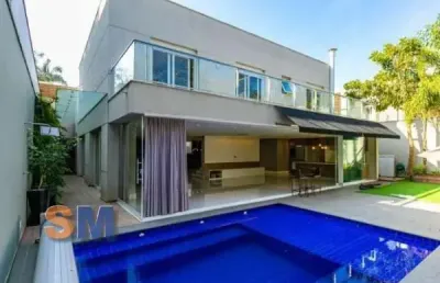 Casa em condomínio fechado com 3 quartos para alugar na rua manuel ribeiro da cruz, 100, chácara santo antônio, são paulo, 600 m2 por r$ 40.000