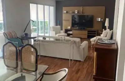 Apartamento com 3 quartos à venda na avenida açocê, 50, indianópolis, são paulo, 156 m2 por r$ 2.800.000