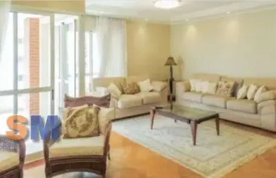 Apartamento com 4 quartos para alugar na alameda dos aicás, 650, indianópolis, são paulo, 200 m2 por r$ 13.000