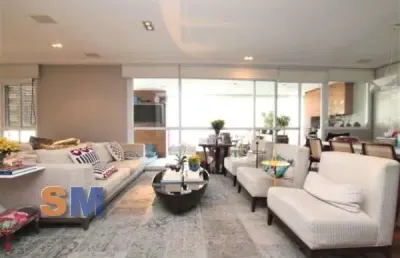 Apartamento com 3 quartos à venda na alameda dos arapanés, 646, moema, são paulo, 181 m2 por r$ 5.400.000