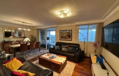 Apartamento com 4 quartos à venda na alameda dos arapanés, 1100, moema, são paulo, 144 m2 por r$ 2.700.000