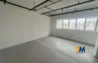 Sala comercial com 1 sala para alugar na avenida rouxinol, 1041, indianópolis, são paulo, 35 m2 por r$ 1.900
