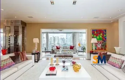 Apartamento com 4 quartos à venda na avenida sabiá, 133, indianópolis, são paulo, 367 m2 por r$ 11.000.000