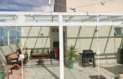 Cobertura com 3 dormitórios à venda, 122 m² por r$ 670.000,00 - jardim celeste - são paulo/sp