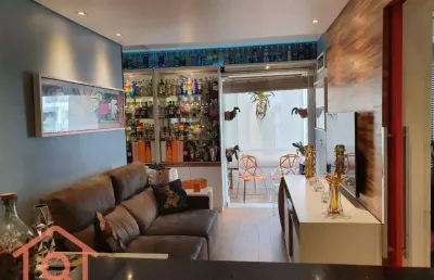Apartamento com 1 dormitório à venda, 44 m² por r$ 749.000,00 - indianópolis - são paulo/sp