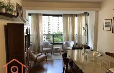 Apartamento com 3 dormitórios à venda, 116 m² por r$ 1.383.000,00 - indianópolis - são paulo/sp