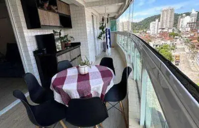 Apartamento à venda, 86 m² por r$ 490.000,00 - canto do forte - praia grande/sp