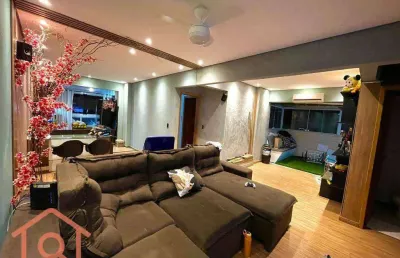 Apartamento à venda, 110 m² por r$ 640.000,00 - vila guilhermina - praia grande/sp