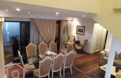 Cobertura com 4 dormitórios à venda, 300 m² por r$ 2.200.000,00 - vila monte alegre - são paulo/sp
