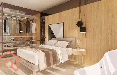 Studio à venda, 54 m² por r$ 960.000,00 - campo belo - são paulo/sp