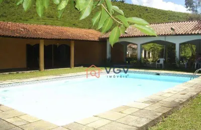 Sítio com 7 dormitórios à venda, 192000 m² por r$ 6.000.000,00 - jaguarí - santa isabel/sp