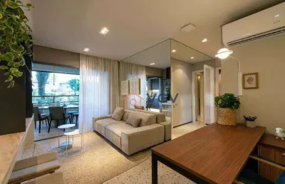 Apartamento à venda, 69 m² por r$ 1.500.000,00 - brooklin - são paulo/sp