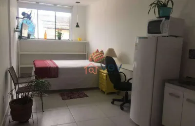 Kitnet para alugar, 40 m² por r$ 2.200,00/mês - mirandópolis - são paulo/sp