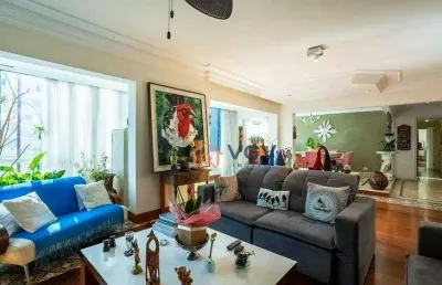 Apartamento com 3 dormitórios à venda, 208 m² por r$ 1.985.000,00 - moema índios - são paulo/sp