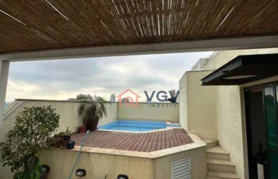 Cobertura com 3 dormitórios à venda, 182 m² por r$ 2.499.000,00 - vila clementino - são paulo/sp
