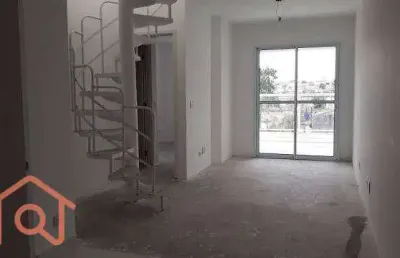 Apartamento duplex com 2 dormitórios à venda, 90 m² por r$ 460.000,00 - centro - diadema/sp
