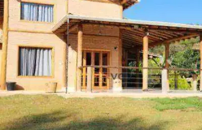 Chácara com 4 dormitórios à venda, 498 m² por r$ 2.100.000,00 - estância figueira branca - campo limpo paulista/sp