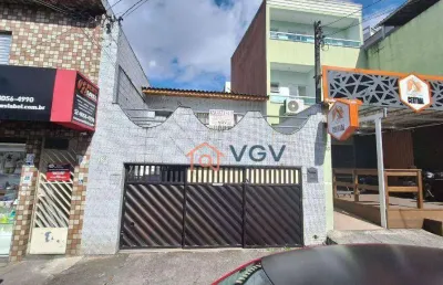 Sobrado com 3 dormitórios à venda, 100 m² por r$ 550.000,00 - vila diadema - diadema/sp