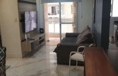 Apartamento à venda, 87 m² por r$ 589.000,00 - canto do forte - praia grande/sp