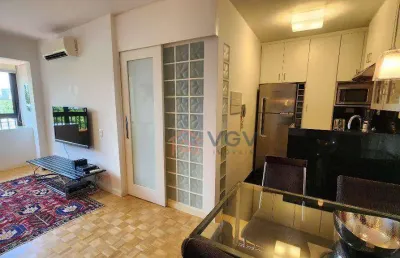 Studio para alugar, 38 m² por r$ 6.850/mês - itaim bibi - são paulo/sp