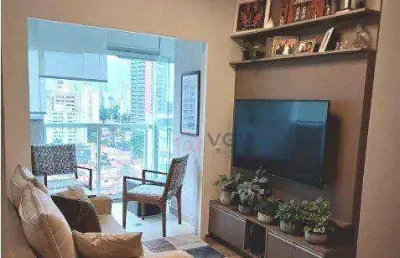 Apartamento com 2 dormitórios à venda, 52 m² por r$ 880.000,00 - chácara santo antônio - são paulo/sp