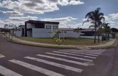 Terreno em condomínio fechado à venda no Residencial Tamboré, Bauru 