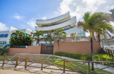 Flat perfeito à beira-mar em ponta negra, natal 1 suíte 37m² lazer e segurança 24 horas