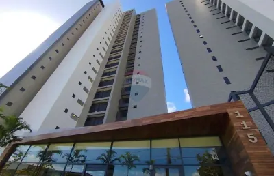 Apartamento com 120,77 m² no duo capim macio - 03 suítes e 04 bwc