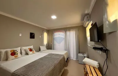 Pousada com 5 suítes no condomínio monte alegre beach resort