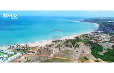 Venda terreno  30.000m2  à beira mar maracajau - maxaranguape rn