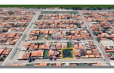 Terreno 500m² em rua calçada com documentação vista mar em pajuçara