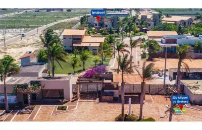 Apartamento mobiliado de 2/4 no condomínio shamballa. são miguel do gostoso